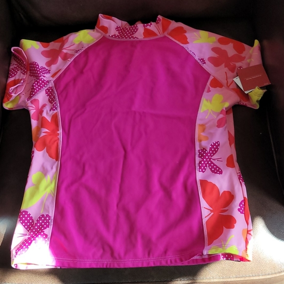 BNWT LANDS'END kids swim top. - Picture 1 of 8